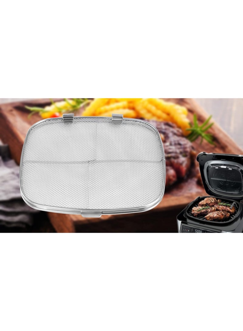 Replacement Splatter Shield for Ninja Foodi AG301, Accessories for Ninja Foodi 5-in-1 Indoor Grill, Stainless Steel Fine Mesh Splatter Screen - Image 3
